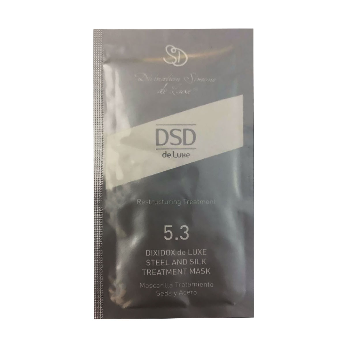 Відновлювальна маска для волосся DSD de Luxe 5.3 Dixidox Steel and Silk Treatment Mask, 10 мл